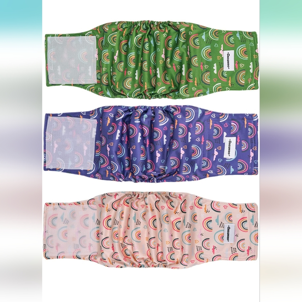 NWT 3pk Dog Washable Diapers